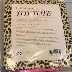 Pure Romance Pink Satin Pouch